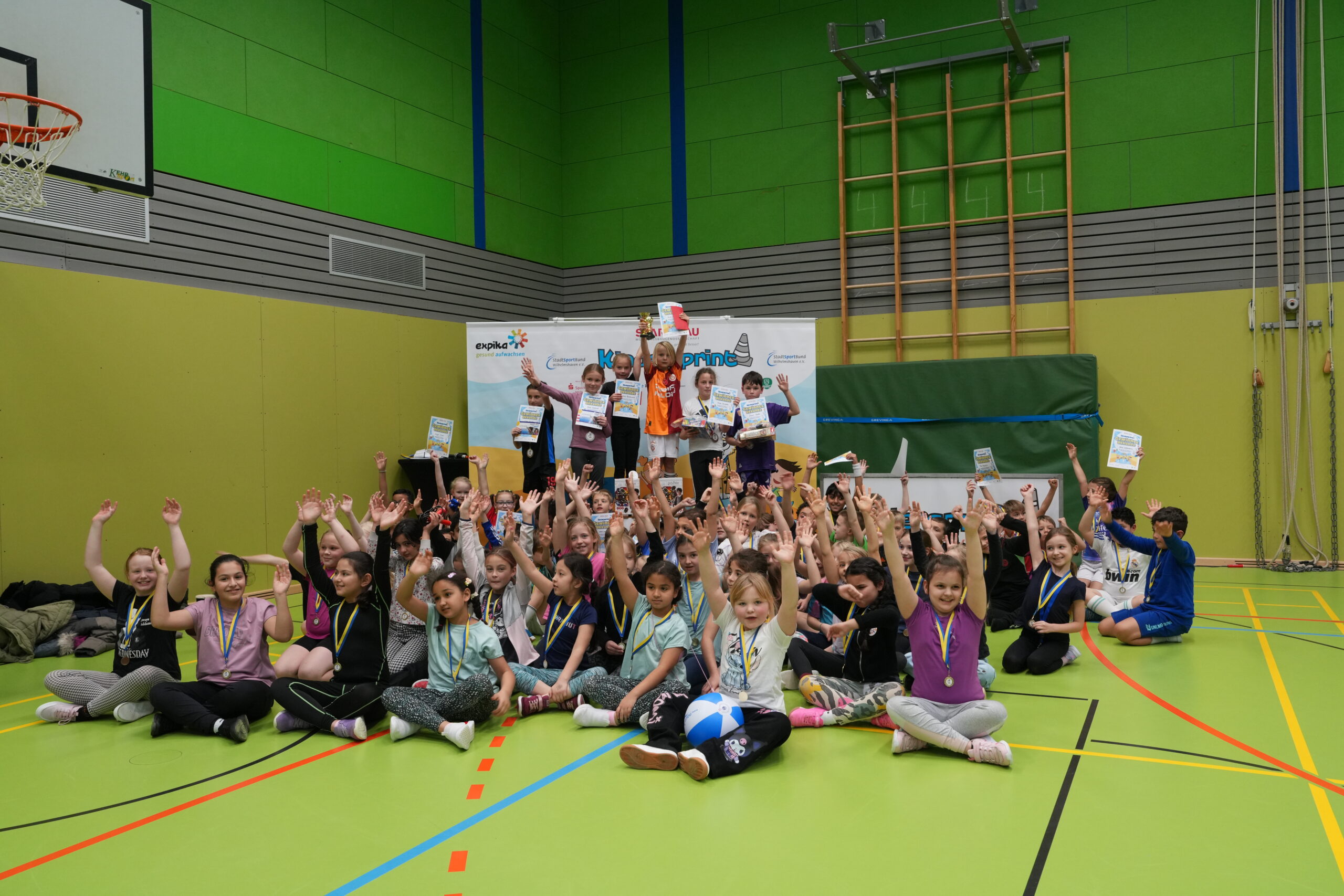 Siegerfoto 4. Klasse